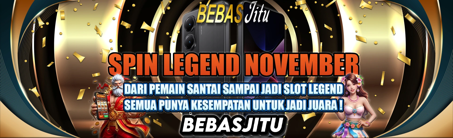 BEBAS SPIN LEGEND NOVEMBER