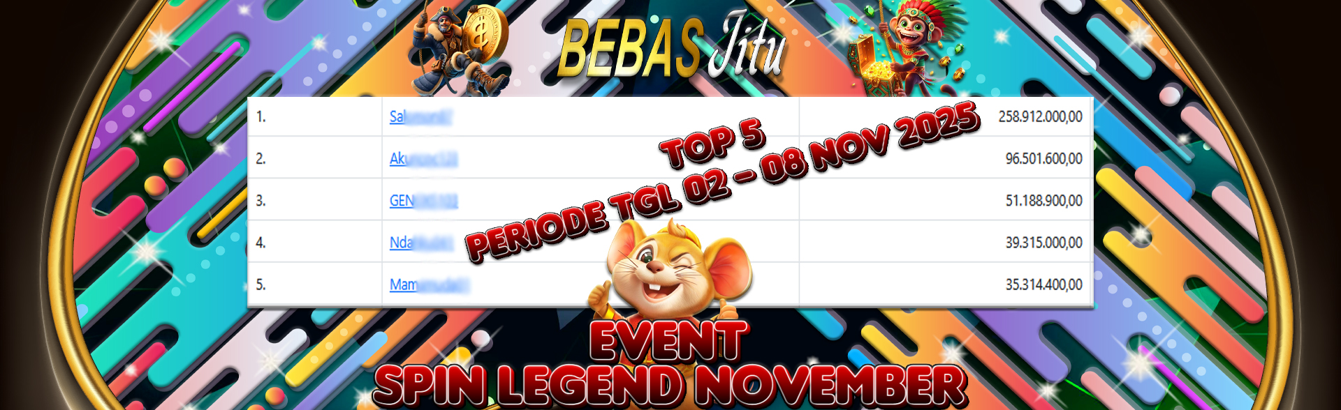 SPIN LEGEND NOVEMBER