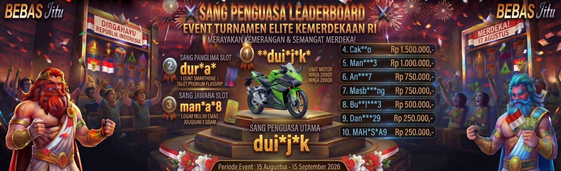 EVENT TURNAMEN ELITE KEMERDEKAAN RI