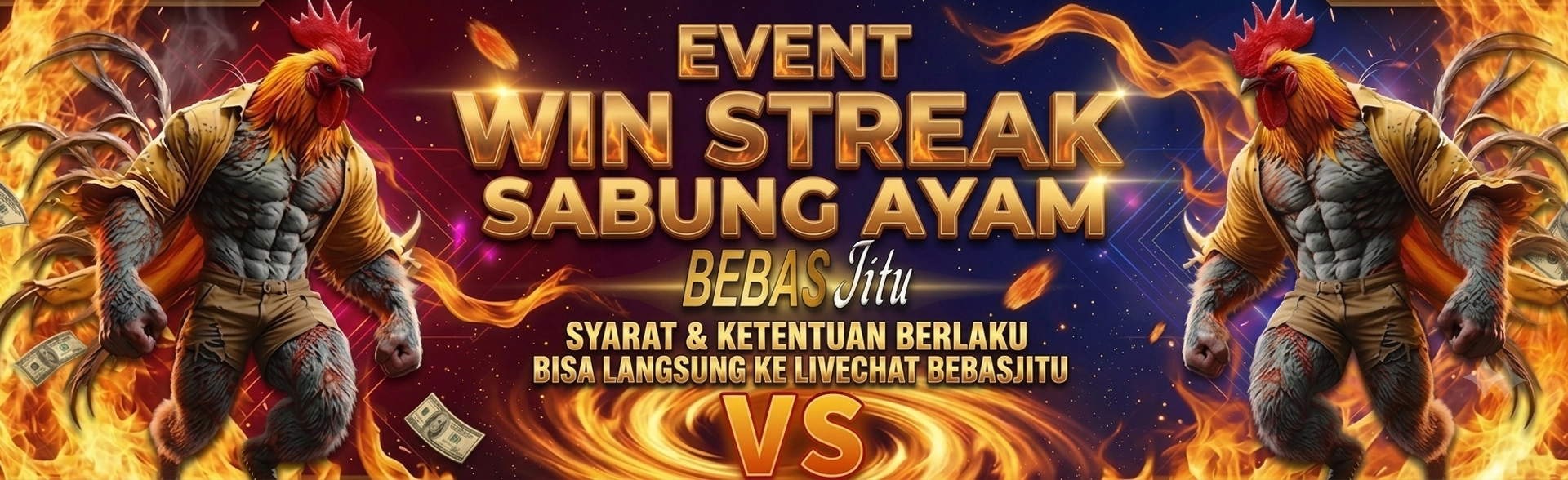 PILIH AYAM-MU, RAIH WINSTREAK-MU!